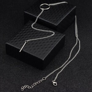 Stainless Steel Chain Necklace Top