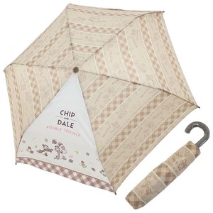 【折り畳み傘】チップ＆デール 折畳傘 チェック