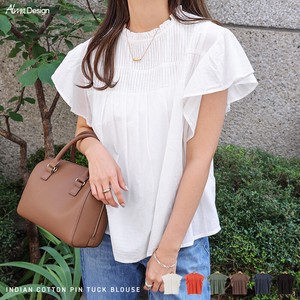 Button-Up Shirt/Blouse French Sleeve