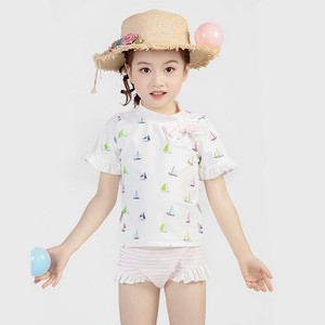 キッズ 水着 男の子 ラッシュガード パンツ 帽子付き 3点セット ベビー　新生児　キッズ　子供服