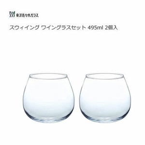 スウィイング ワイングラスセット クリア495ml  東洋佐々木ガラス   G101-T271 2個入