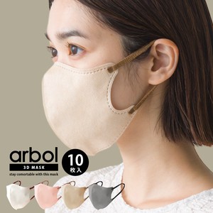 【2/21 入荷予定】【通常タイプ】3Dマスク (普通サイズ) 10枚　バイカラーマスク