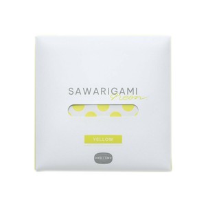 SAWARIGAMI neon ： YELLOW 　触り心地のある折り紙