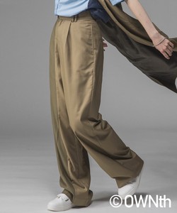 Full-Length Pant Design Tuck Pants