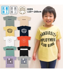 Kids' Short Sleeve T-shirt Antibacterial Finishing Pudding Kids 110cm ~ 160cm
