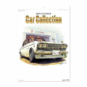 【新日本カレンダー】カレンダー 2024 Car　Collection   NK8725