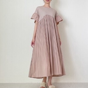 Casual Dress Ruffle Sleeve One-piece Dress
