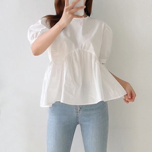 T-shirt/Tee Plain Cotton