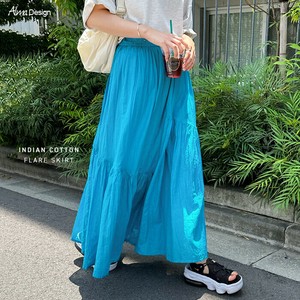 裙子 缩褶裙 印度棉