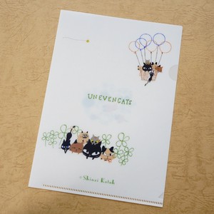 File Plastic Sleeve Cats A5 clover