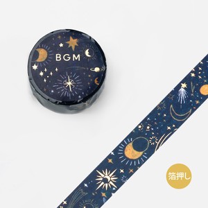 LIFE Washi Tape Foil Stamping On a Starry Night 15mm x 5m