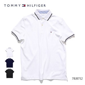 トミーヒルフィガー【TOMMY HILFIGER】RICHARD TIPPED SS POLO メンズ ポロシャツ 半袖 ゴルフ US規格