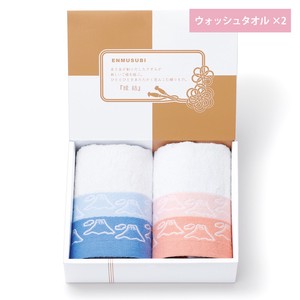 Imabari Towel Face Towel Gift Lucky Charm Mt.Fuji fuji Set of 2