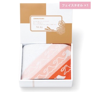 Imabari Towel Hand Towel Gift Lucky Charm Face Mt.Fuji fuji Red-fuji