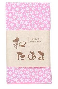 日式手巾 粉色