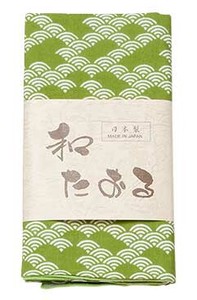 日式手巾 绿色