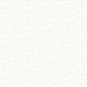 マリメッコ（marimekko）ペーパーナプキン  ウニッコ エンボス オフホワイト 33cm