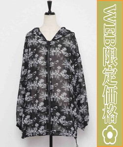 【WEB限定価格】フード付き羽織ジャケット　トップス　オーバーサイズ  chouchou東京
