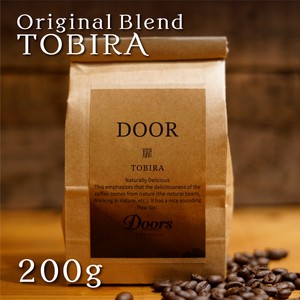 【Doors】オリジナルスペシャルティコーヒー　扉 -TOBIRA- 200g オリジナルブレンド（焙煎豆）