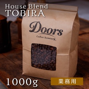 【業務用】オリジナルスペシャルティコーヒー　扉 -TOBIRA- 1000g オリジナルブレンド（焙煎豆）