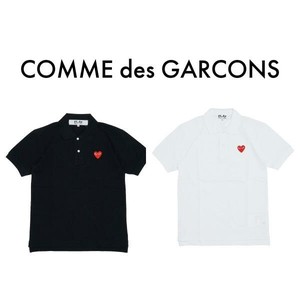 COMME des GARCONS(コムデギャルソン) AZ-T006 MEN?RED HEART POLO