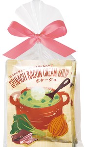 ママン　スープ3pcs　ほうれん草とベーコンのクリームスープ　【2023秋冬新作】