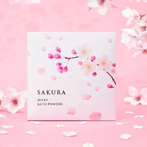 SAKURA Bath Salt/Aromatherapy Cherry Blossoms Made in Japan