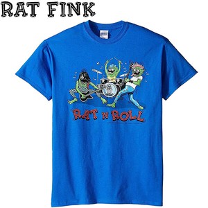 RAT FINK ラットフィンク Tシャツ  RAT N ROLL