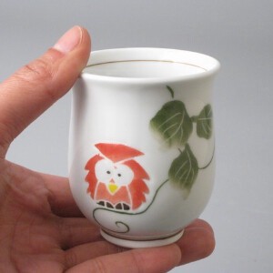 Japanese Teacup Red Small Made in Japan