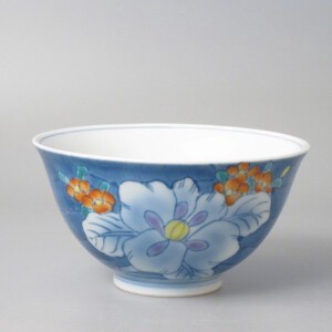 【有田焼】外濃花絵　飯碗（小） 日本製 和食器 ご飯茶碗 茶付 手描き 在庫限り 特価