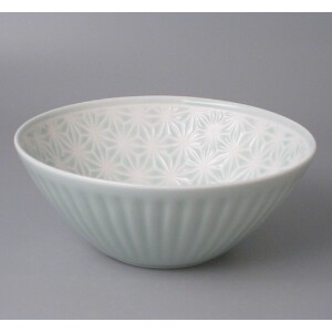 Side Dish Bowl Hemp Leaves M Made in Japan
