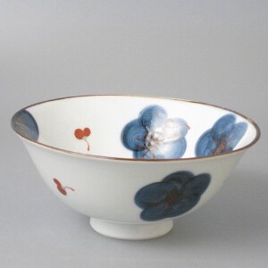 【有田焼】福梅　茶付　大 日本製 手描き ご飯茶碗 飯碗