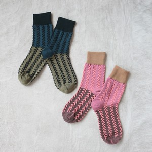 Crew Socks Printed 2-pairs