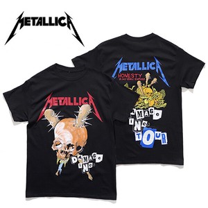 メタリカ【Metallica】SS TEE Tシャツ へヴィメタ スカル ロックT バンドT メンズ レディース