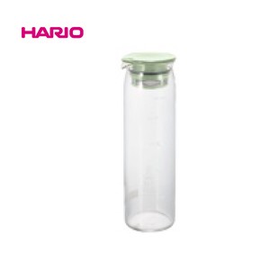 2023新色『HARIO』水出し茶ポット　スモーキーグリーン　MD-10-SG 　実用容量：1000ml 　（ハリオ）