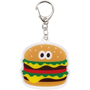 Bento Box Burgers Acrylic Key Chain