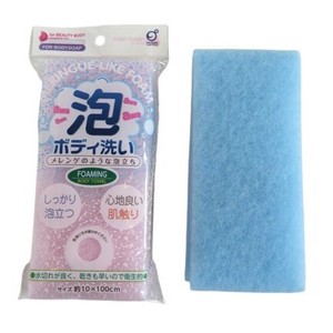 Bath Towel/Sponge Assortment 2-colors Made in Japan