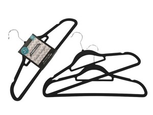 Store Display Clothes Hangers black