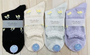 Crew Socks Mesh Socks Ladies' NEW Made in Japan