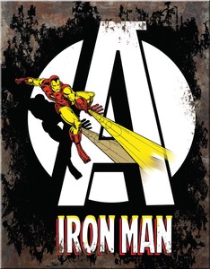 【アメリカン キャラクター】ティン サイン Iron Man A DE-MS2744
