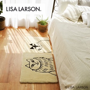 LISALARSON リサ・ラーソン 北欧 新生活インテリア マット 50×120cm ねこ 猫