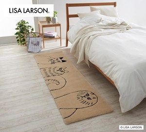 LISALARSON リサ・ラーソン 北欧 新生活インテリア マット 50×180cm ねこ 猫