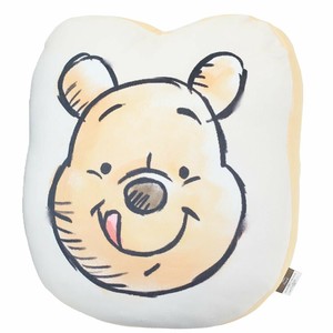 【クッション】くまのプーさん ダイカットクッション ナチュラルプー OR