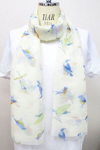 Stole Colorful Bird Thin Stole