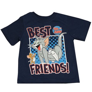 Kids' Short Sleeve T-shirt T-Shirt Tom and Jerry Kids