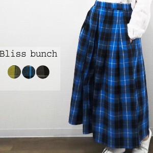 Skirt Yarn-dyed Checked Pattern