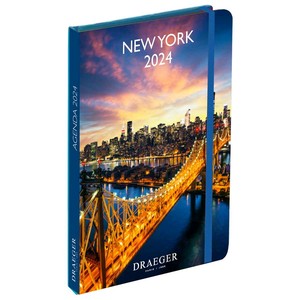 ドレジャー 2024年 ポケットアジェンダダイアリー スケジュール帳 NEW YORK ニューヨーク 2023新作