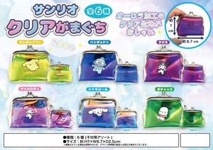 Wallet Gamaguchi Sanrio Clear