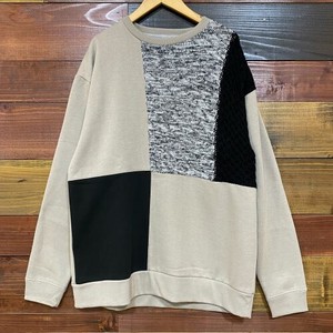Sweater/Knitwear Brushed Lining Switching