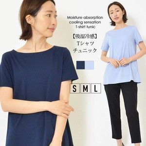 Tunic Tunic T-Shirt L Ladies' Cool Touch Made in Japan